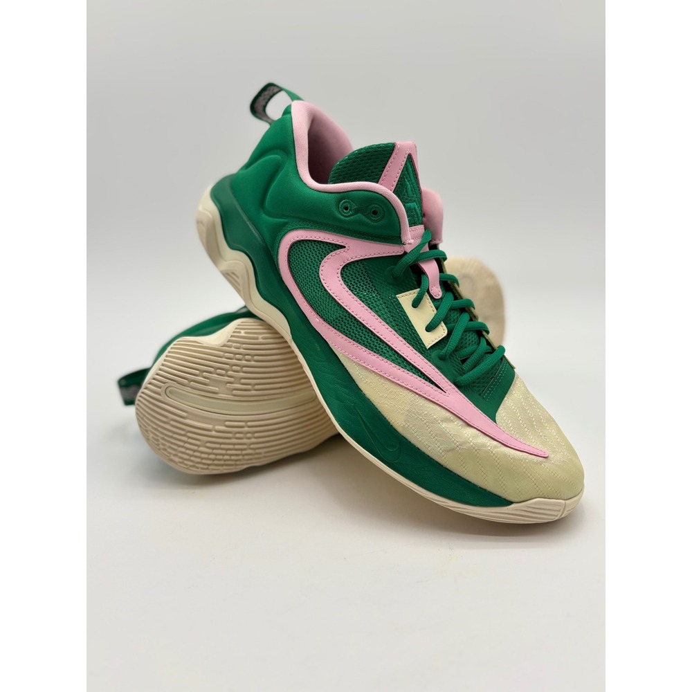 Nike Giannis Immortality 3 Noble‎ Green Pink Basketball Shoes DZ7533-300 Mens 13